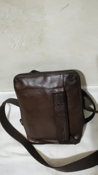 Borsello Piquadro marrone pelle uomo