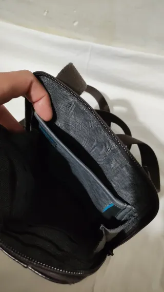 Borsello Piquadro marrone pelle uomo