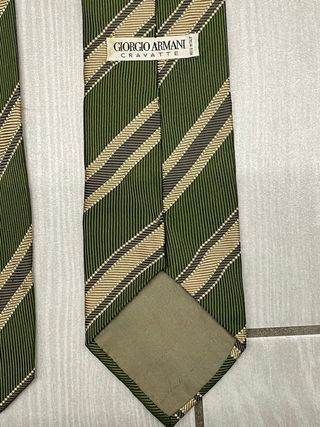 Cravatta Giorgio Armani seta righe