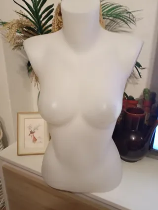 Maniquí Torso Mujer Blanco