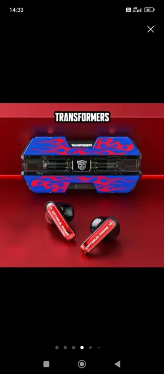 Auriculares Transformers NUEVOS. OFERTAAAAA
