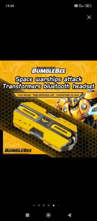 Auriculares Transformers NUEVOS. OFERTAAAAA