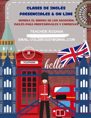 Clases de inglés presenciales & On Line