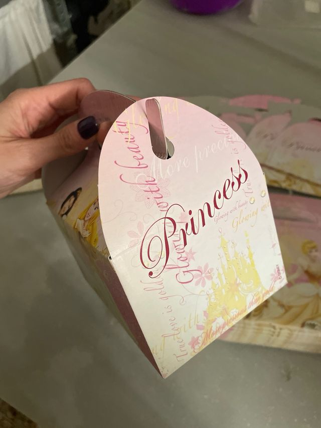 34 Cajas de fiesta de princesas Disney