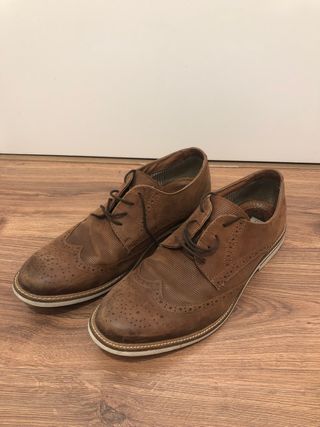 Zapatos de vestir marrones hombre talla 46