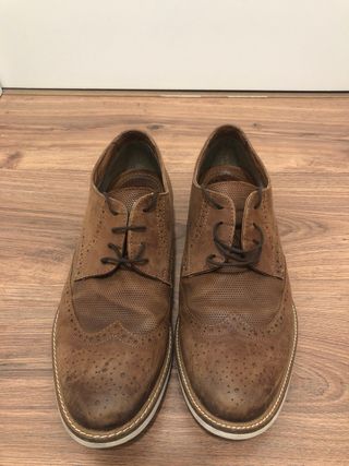 Zapatos de vestir marrones hombre talla 46