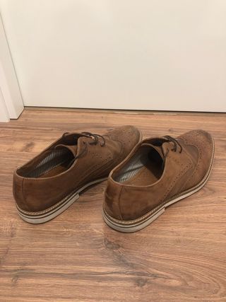 Zapatos de vestir marrones hombre talla 46