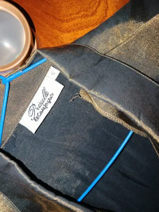 Blusa Fiesta Tornasolada Champagne