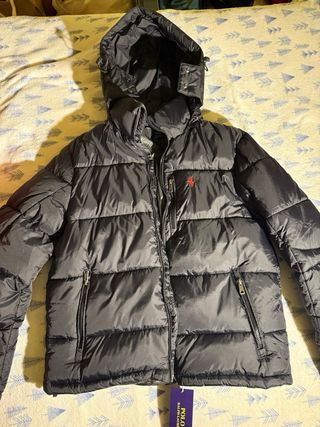 Chaqueta Ralph Lauren Negra Roja