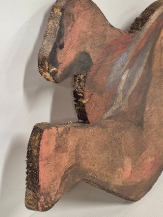 Pareja de ángeles voladores italianos