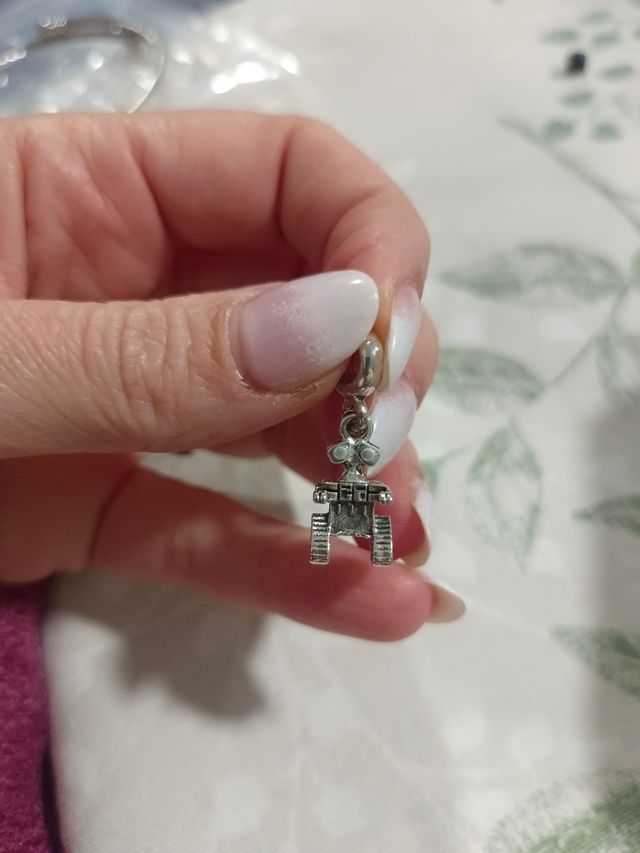 Charm R2D2 Star Wars Compatible Pandora Plata