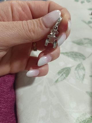 Charm R2D2 Star Wars Compatible Pandora Plata