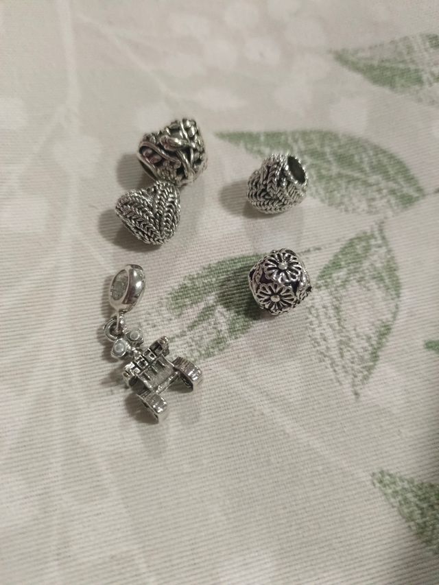 Charm R2D2 Star Wars Compatible Pandora Plata