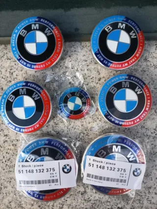 Insignias BMW M Power 50 Aniversario