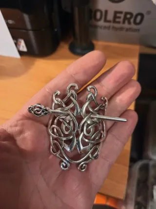 Spilla Celtica Argentata