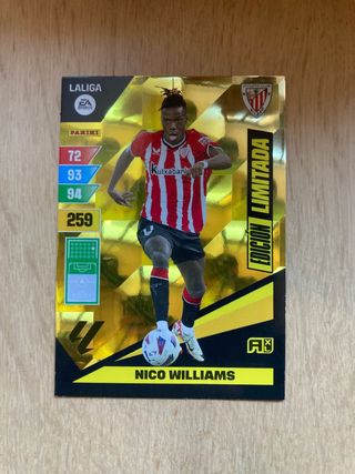 Cromo Nico Williams ed. limitada Adrenalyn 23/24