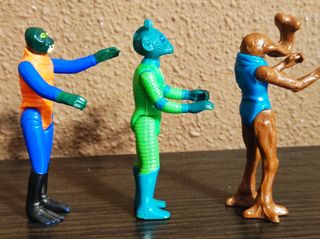 STAR WARS CANTINA: GREEDO, WALRUS MAN Y HAMMERHEAD