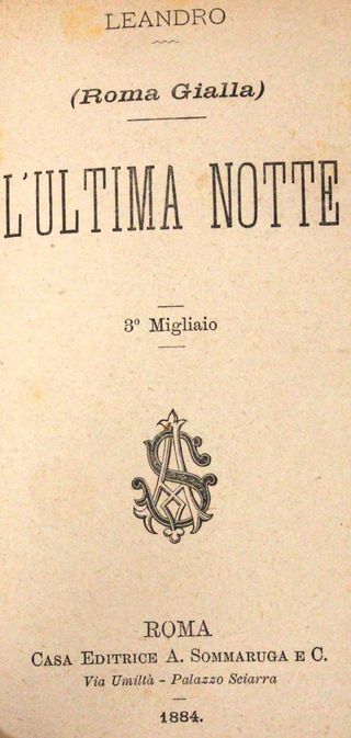 Roma Gialla - 4 Libri In 1 - Vintage Raro