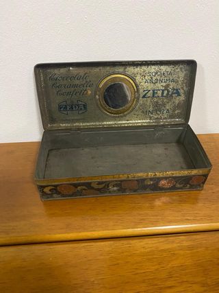 Scatola in metallo ZEDA Cioccolato Caramelle Confe