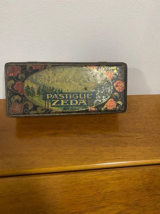 Scatola in metallo ZEDA Cioccolato Caramelle Confe