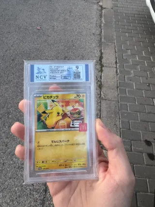 Pikachu Promo McDonald's NCV 9