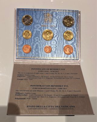 Serie Divisionale Euro Vaticano 2012