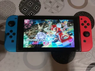 Nintendo Switch Neón + 3 Juegos