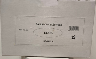 Ralladora Eléctrica Pan ELMA con Cajetín
