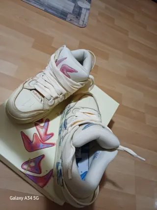 Scarpe Puma Beige/Rosa