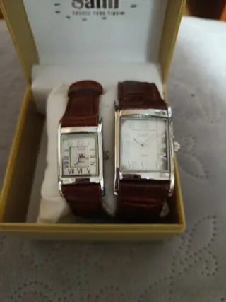 Conjunto de relojes Sami hombre y mujer