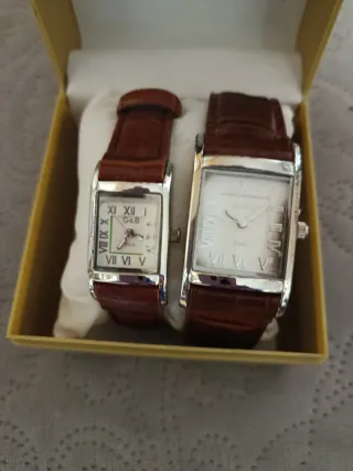 Conjunto de relojes Sami hombre y mujer