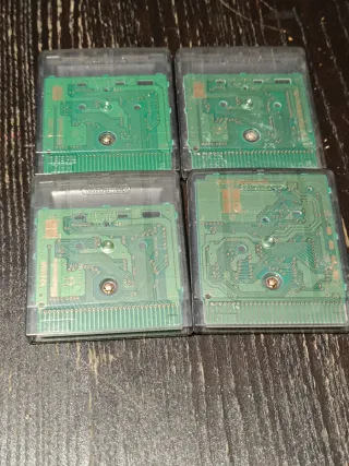 Lote 4 Cartuchos Game Boy Color