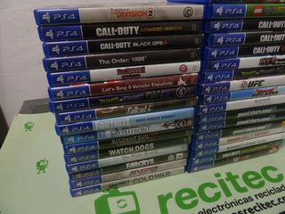 33 CARCASAS PLAYSTATION 4 PS4 VACIAS