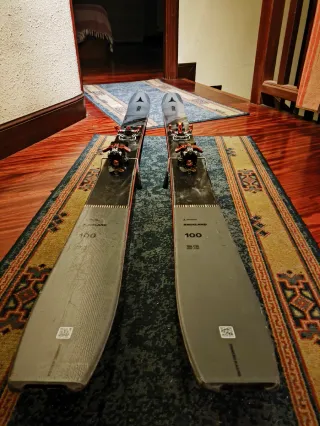 Atomic Backland 100 con fijaciones G3 Ion 12