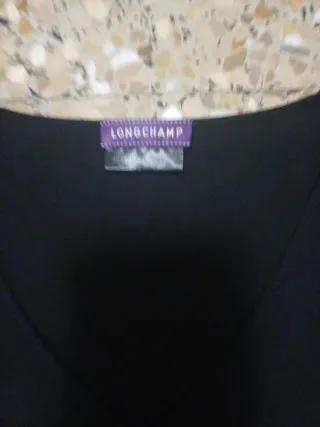 Blusa negra manga larga