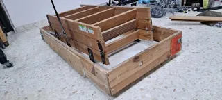 Escalera madera altillo escamoteable plegable