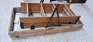 Escalera madera altillo escamoteable plegable