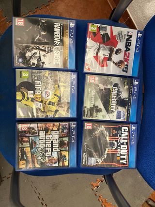 Play 4 con mando scuf y juegos