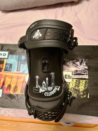 Tabla de Snow Rome SDS15 Blackjack con fijaciones.