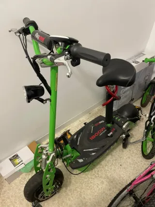 Patinete Eléctrico Verde