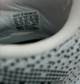 Adidas Hombre Zapatillas Running Negras y Blancas