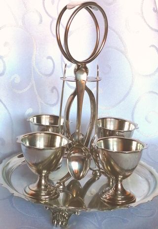 Portauova H&N Sheffield EPNS Vintage '30