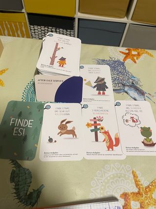 Juego de cartas infantil