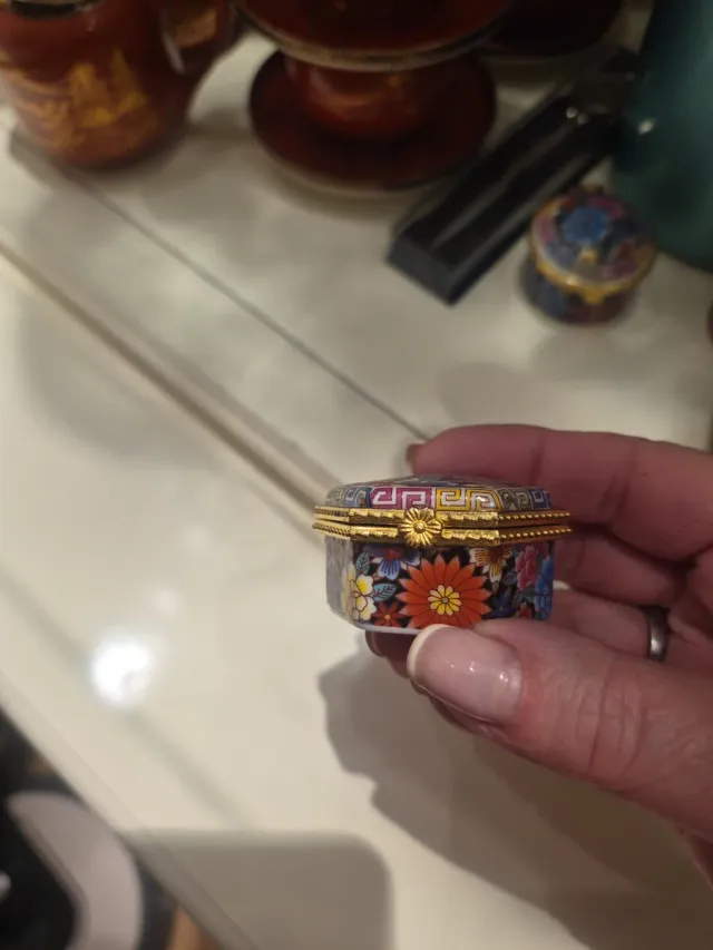 Juego 4 Cajas Cerámica