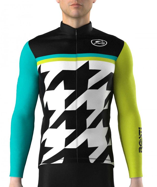 Maglia bicicletta uomo ROSTI Contrast M