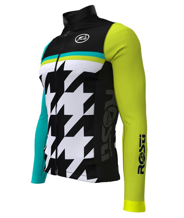 Maglia bicicletta uomo ROSTI Contrast M