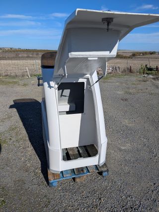 Consola de fibra nueva