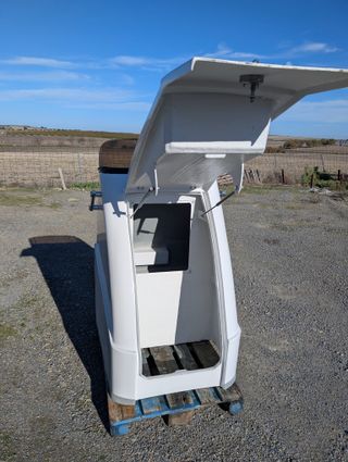 Consola de fibra nueva