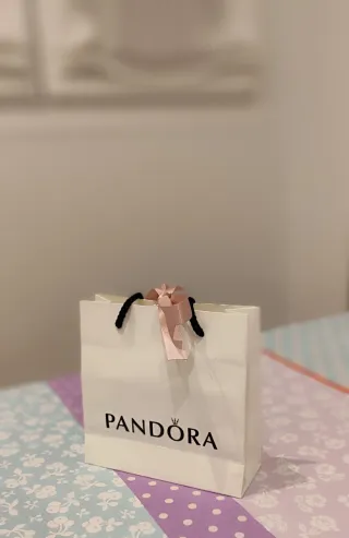 Charm Pandora 'Todo mi amor' Corazón Rosa