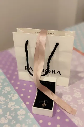 Charm Pandora 'Todo mi amor' Corazón Rosa